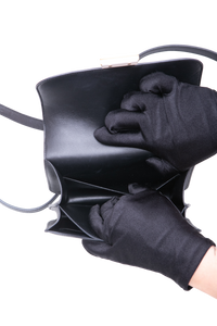 HERMÈS CONSTANCE 18 III MINI MIROIR VEAU EPSOM NOIR - PERMABRASS GOLD HDWR