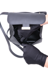 HERMÈS CONSTANCE 18 III MINI MIROIR VEAU EPSOM NOIR - PERMABRASS GOLD HDWR