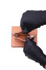 HERMÈS ROULIS SLIM WALLET EVERCOLOR CALFSKIN GOLD PLD HDWR