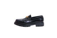 CELINE LOAFER MARGARET AND TRIOMPHE LEATHER BLACK - 37 BR