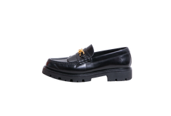 CELINE LOAFER MARGARET AND TRIOMPHE LEATHER BLACK - 37 BR