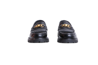 CELINE LOAFER MARGARET AND TRIOMPHE LEATHER BLACK - 37 BR