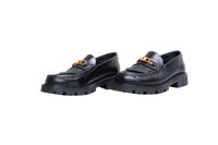 CELINE LOAFER MARGARET AND TRIOMPHE LEATHER BLACK - 37 BR