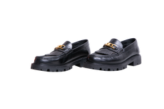 CELINE LOAFER MARGARET AND TRIOMPHE LEATHER BLACK - 37 BR