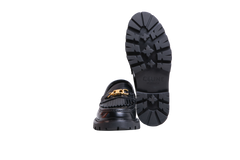 CELINE LOAFER MARGARET AND TRIOMPHE LEATHER BLACK - 37 BR