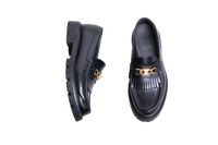 CELINE LOAFER MARGARET AND TRIOMPHE LEATHER BLACK - 37 BR