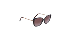 TIFFANY CATEYE ROD METAL TEXTURED TORTOISE/BLUE GRADIENT