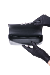CELINE CLAUDE SHINY CALFSKIN BLACK