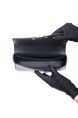 CELINE CLAUDE SHINY CALFSKIN BLACK