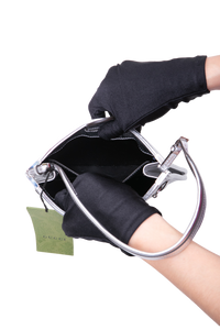GUCCI HORSEBIT SLIM SHOULDER SILVER