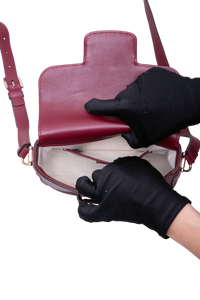 GUCCI MINI HORSEBIT SOFT BURGUNDY