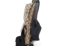 GUCCI POCHETE GG SUPREME CANVAS & WEB