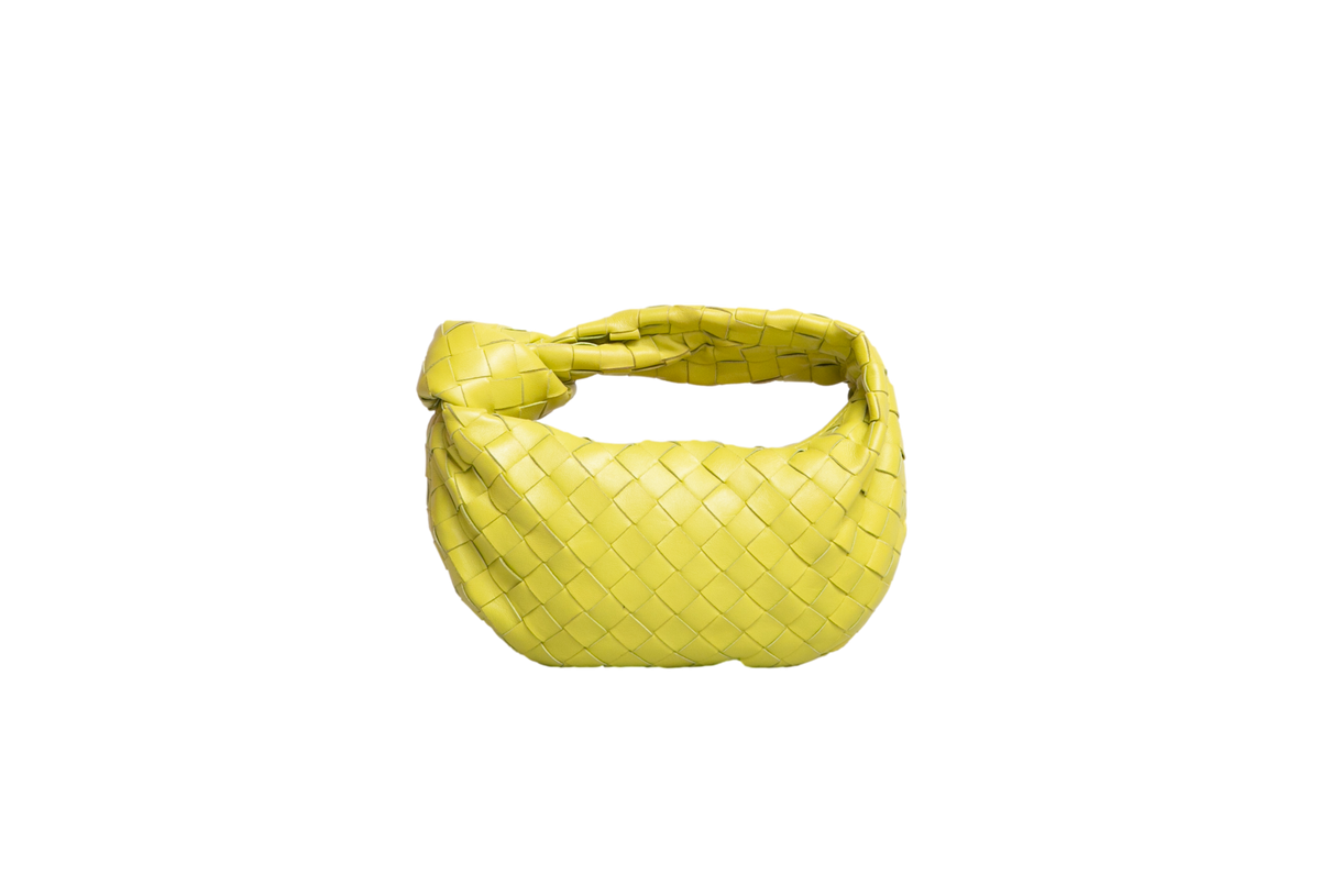 BOTTEGA MINI JODIE INTRECCIATO KIWI