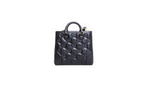 GUCCI SMALL GG MATELASSÊ TOP HANDLE BLACK