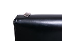 CELINE CLAUDE SHINY CALFSKIN BLACK