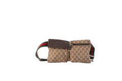 GUCCI POCHETE GG SUPREME CANVAS & WEB