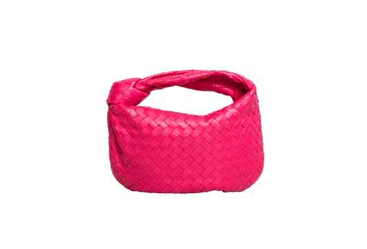 BOTTEGA JODIE SMALL INTRECCIATO PINK
