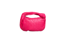 BOTTEGA JODIE SMALL INTRECCIATO PINK