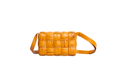 BOTTEGA COBB INTRECCIATO MUSTARD