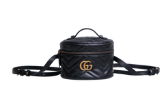 GUCCI BACKPACK GG MARMONT VANITY BLACK