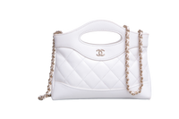 CHANEL 31 NANO BAG LEATHER WHITE