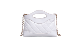 CHANEL 31 NANO BAG LEATHER WHITE