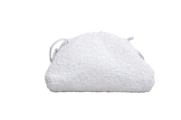 BOTTEGA BOUCLE CURLY RAFFIA CHALK