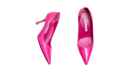 MANOLO SCARPIN PATENT PINK - 39 BR