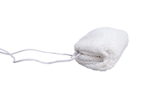 BOTTEGA BOUCLE CURLY RAFFIA CHALK