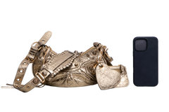 BALENCIAGA LE CAGOLE XS GOLDEN