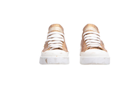 DG SNEAKER FABRIC LOW TOP GOLD/WHITE BROCADE - 39 BR