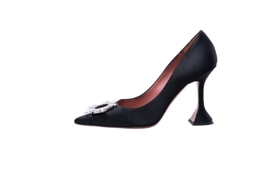 AMINA SCARPIN BEGUM CRYSTAL-EMBELLISHED BLACK - 39 BR