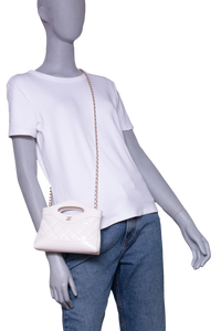 CHANEL 31 NANO BAG LEATHER WHITE
