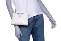 CHANEL 31 NANO BAG LEATHER WHITE