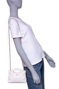 CHANEL 31 NANO BAG LEATHER WHITE