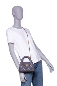 CHANEL SMALL KELLY LAMBSKIN GRAY