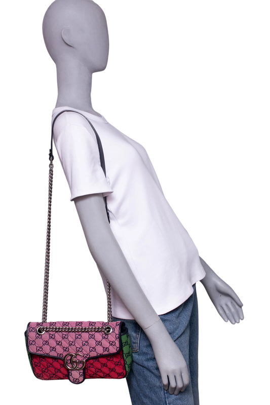 GUCCI GG MARMONT 2.0 MEDIUM MULTICOLORED