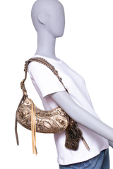 BALENCIAGA LE CAGOLE XS GOLDEN