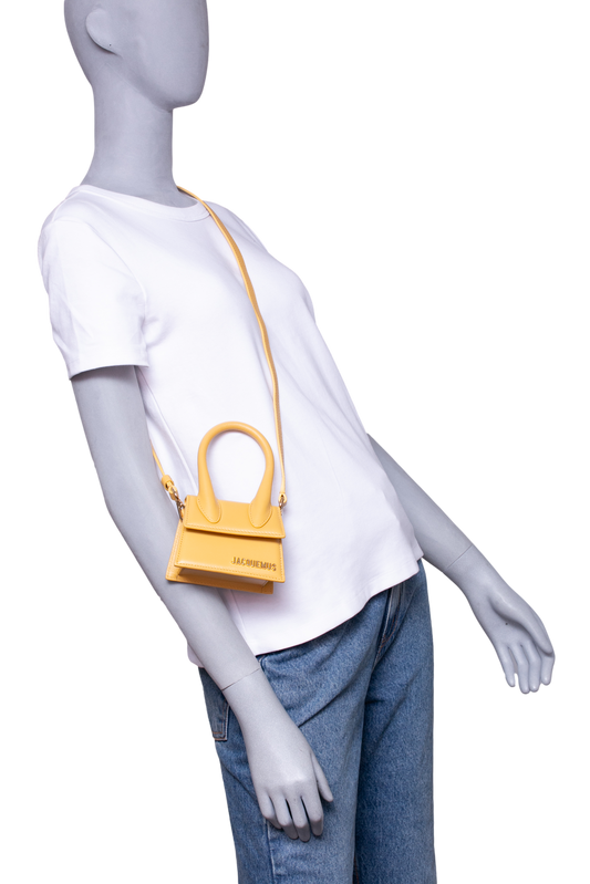 JACQUEMUS LE CHIQUITO MINI MUSTARD