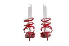VALENTINO SCARPIN ROCKSTUD PATENT RED - 39 BR