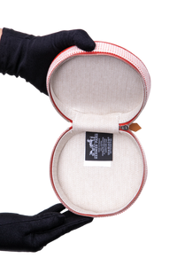 HERMÈS NECESSAIRE EVASION CANVAS VERMILION