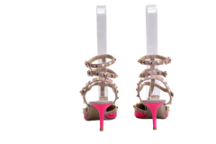 VALENTINO SCARPIN ROCKSTUD PINK & BEIGE