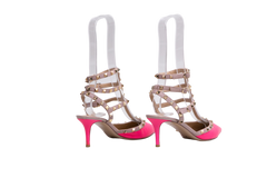 VALENTINO SCARPIN ROCKSTUD PINK & BEIGE