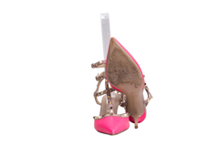 VALENTINO SCARPIN ROCKSTUD PINK & BEIGE