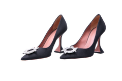 AMINA SCARPIN BEGUM CRYSTAL-EMBELLISHED BLACK - 39 BR