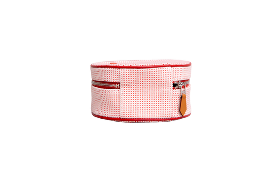 HERMÈS NECESSAIRE EVASION CANVAS VERMILION