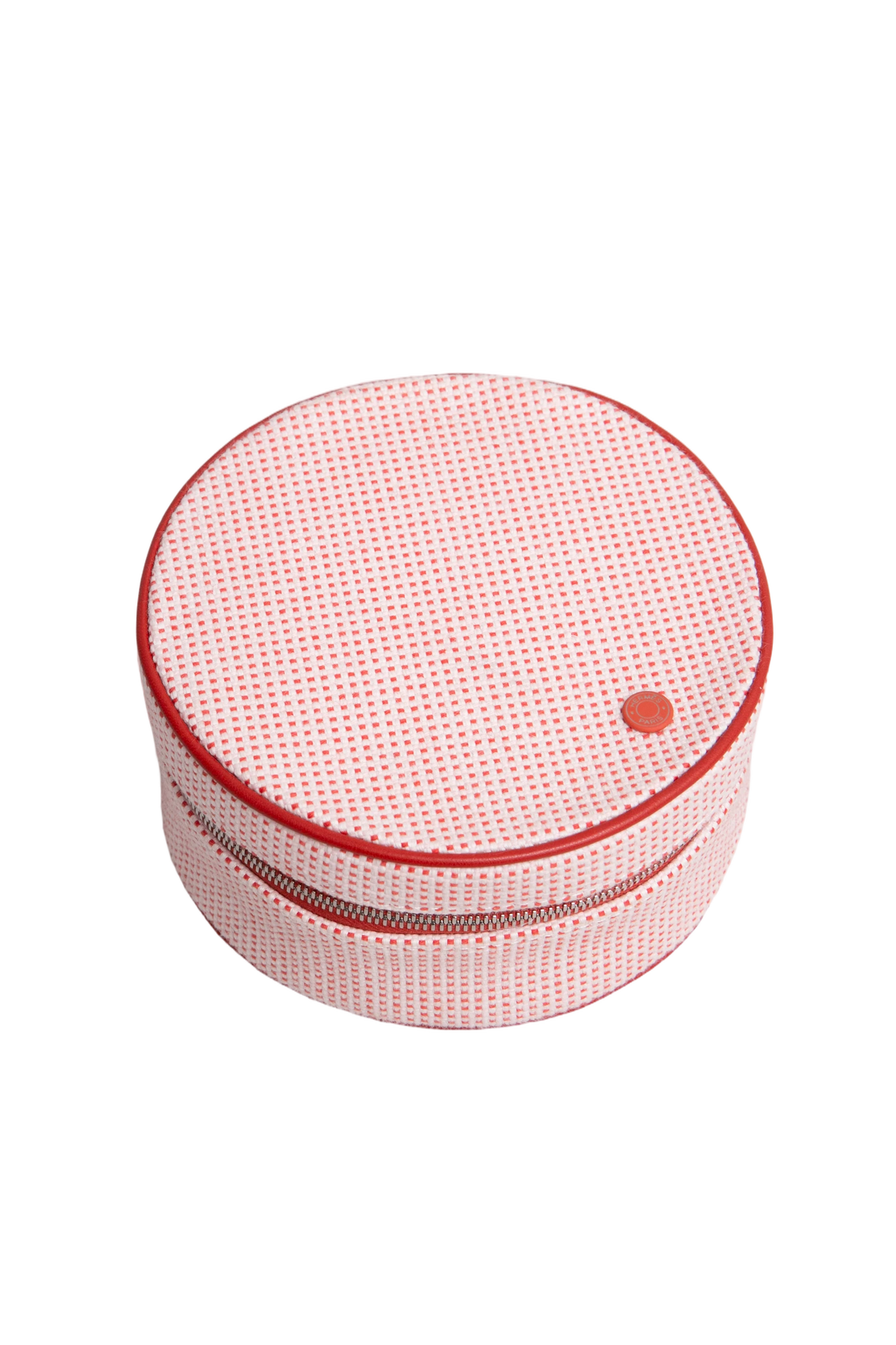 HERMÈS NECESSAIRE EVASION CANVAS VERMILION