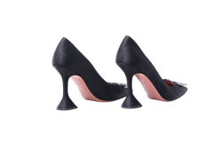 AMINA SCARPIN BEGUM CRYSTAL-EMBELLISHED BLACK - 39 BR