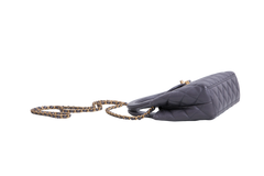 CHANEL SMALL KELLY LAMBSKIN GRAY