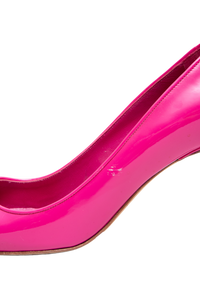 MANOLO SCARPIN PATENT PINK - 39 BR